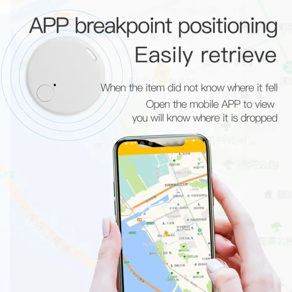Mini localisateur GPS - Alarme anti-perte - Porte-clés intelligent - Étiquette connectée Bluetooth - Traceur pour clé, portefeuille, chien, animal de compagnie ou enfant. – Image 21