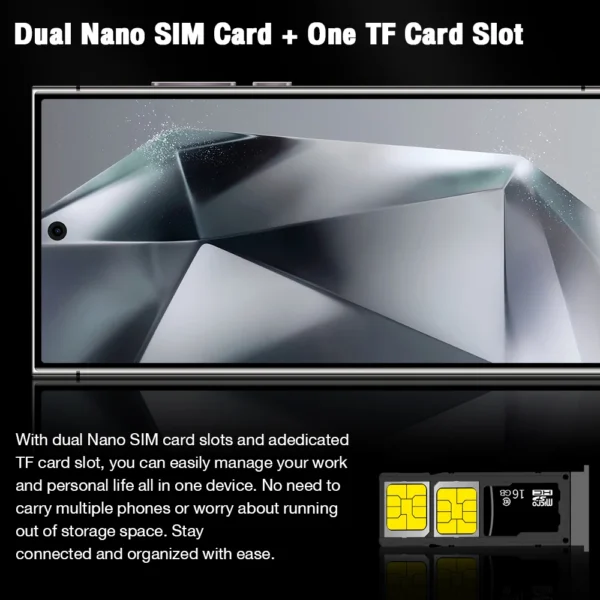 2025 Global version Mobile Phones S25 Ultra 7.3HD Cellphones 22G+2T Original Smartphone Dual SIM Android 14 7800mAh 5G Phone – Image 23