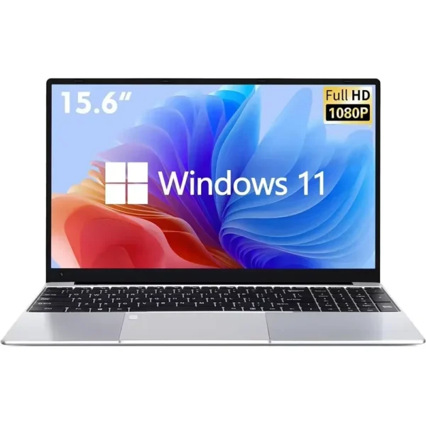 15.6" Windows 11 Pro Laptops Intel Celeron N4000 16GB RAM 1TB SSD Laptops Office Computer PC Fingerprint Unlock Notebook – Image 7
