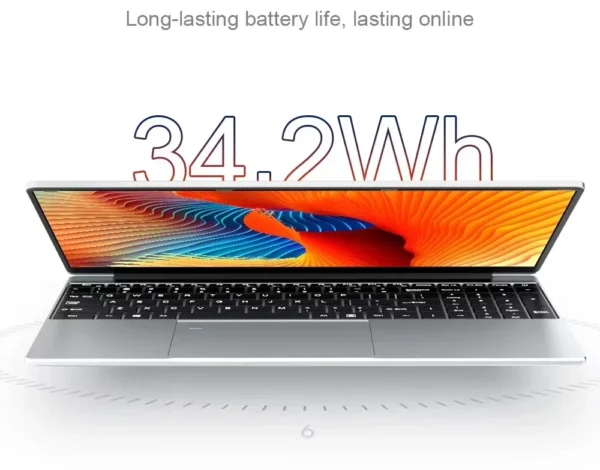 15.6" Windows 11 Pro Laptops Intel Celeron N4000 16GB RAM 1TB SSD Laptops Office Computer PC Fingerprint Unlock Notebook – Image 18