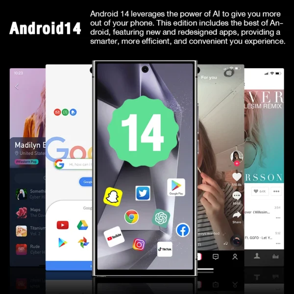 2025 Global version Mobile Phones S25 Ultra 7.3HD Cellphones 22G+2T Original Smartphone Dual SIM Android 14 7800mAh 5G Phone – Image 26