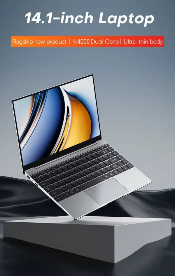 Laptop Computer Windows 11 Pro Intel Celeron N4000 2025 Notebook PC Gamer 12GB DDR4 512GB 1TB SSD 1920*1080 Office Computer PC – Image 8