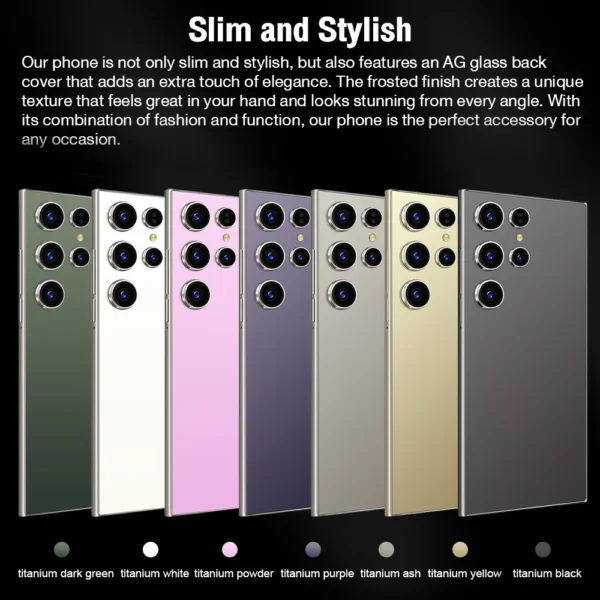 2025 Global version Mobile Phones S25 Ultra 7.3HD Cellphones 22G+2T Original Smartphone Dual SIM Android 14 7800mAh 5G Phone – Image 3