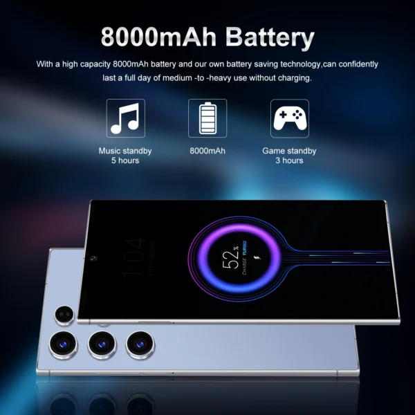 2025 Global version Mobile Phones S25 Ultra 7.3HD Cellphones 22G+2T Original Smartphone Dual SIM Android 14 7800mAh 5G Phone – Image 21