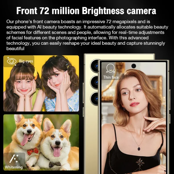 2025 Global version Mobile Phones S25 Ultra 7.3HD Cellphones 22G+2T Original Smartphone Dual SIM Android 14 7800mAh 5G Phone – Image 17