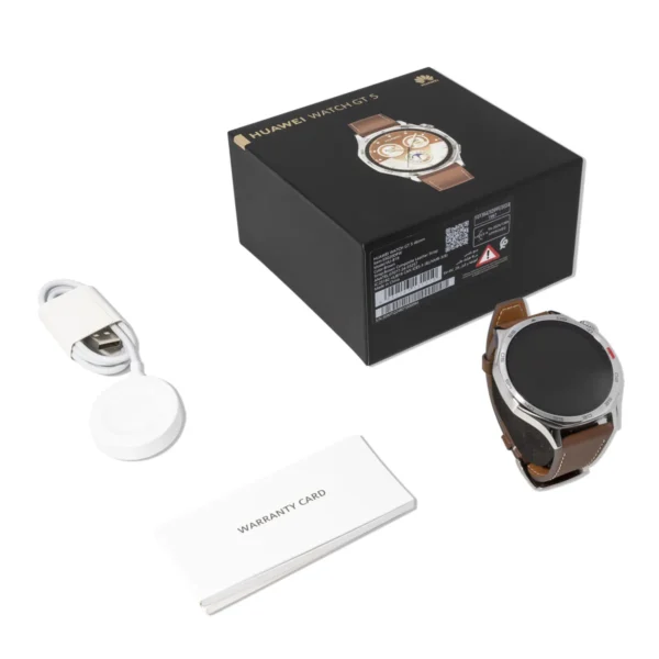Global Version HUAWEI WATCH GT 5 Smartwatch AMOLED Screen 41mm/46mm Buit-in Map Replay Message Compatible with iOS and Android – Image 2