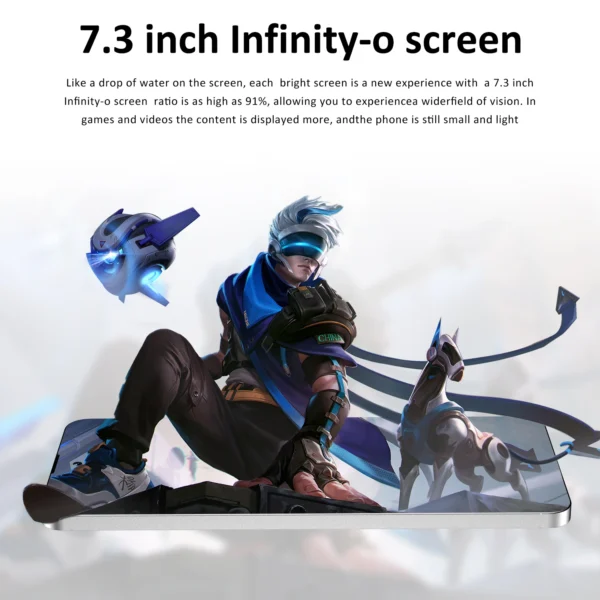 Global Version S25+ Ultra Smartphone Qualcomm8 Gen2 8800mAh Large Battery 7.3" 120Hz HD+ Display 108MP Camera Cellphone Celular – Image 4