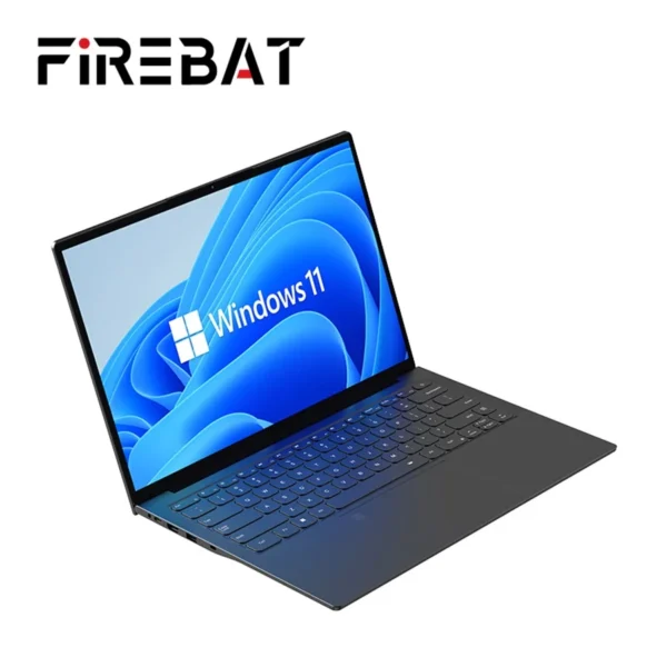 Firebat A16 Laptop 15.6 16 Inch CPU Intel N5095 16GB RAM SSD 512GB 1TB BT4.2 WiFi5 LPDDR4 Lightweight Business Computer Notebook – Image 8