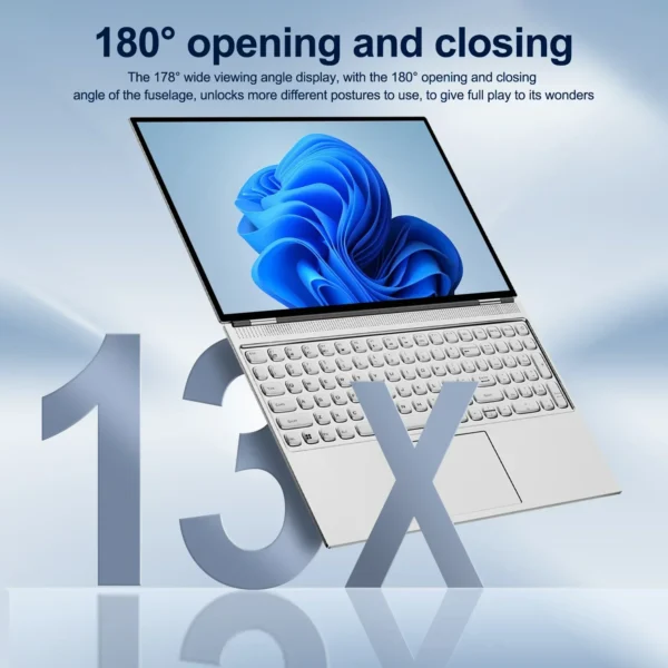 16"Gaming Laptop-Intel Celeron N95 4K HD 120Hz 32GB RAM 2TB SSD Windows 11 Fingerprint Unlock High-Performance Office&Gaming PC – Image 6