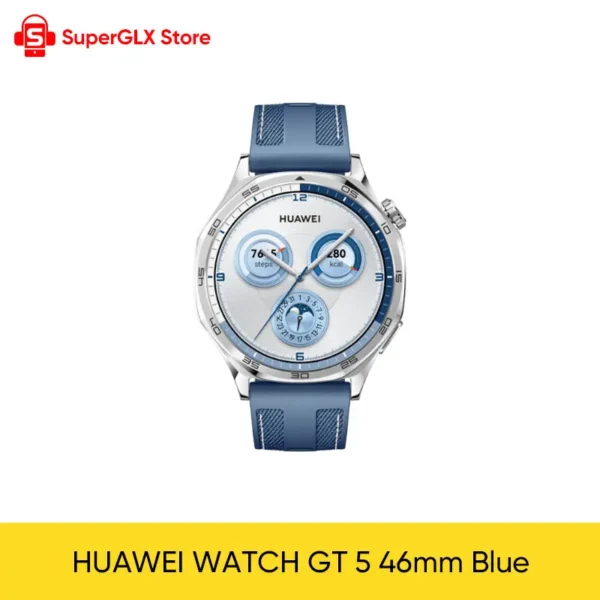 Global Version HUAWEI WATCH GT 5 Smartwatch AMOLED Screen 41mm/46mm Buit-in Map Replay Message Compatible with iOS and Android – Image 8
