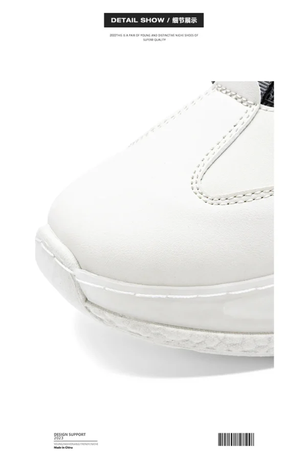 Baskets homme avec boucle rotative – Confortables, antidérapantes, à lacets – Chaussures durables pour activités extérieures – Image 12