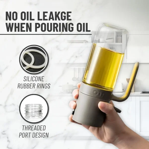 Vaporisateur d’huile 250 ml, en verre borosilicaté haute qualité, sans BPA – Image 3