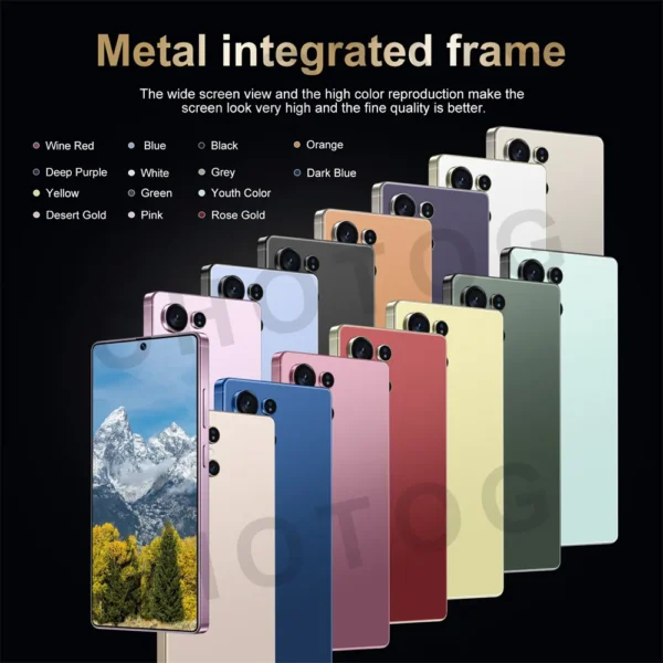 New SMS 25 Ultra Smartphone Original Android 7.3HD Cell Phone Snapdragon 8 Gen3 Dual SIM Cellphones 4G 5G Unlocked Mobile Phones – Image 25