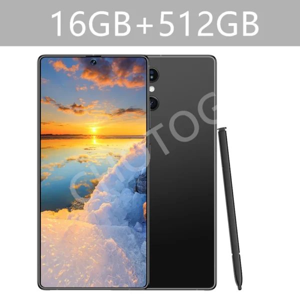 New SMS 25 Ultra Smartphone Original Android 7.3HD Cell Phone Snapdragon 8 Gen3 Dual SIM Cellphones 4G 5G Unlocked Mobile Phones – Image 14