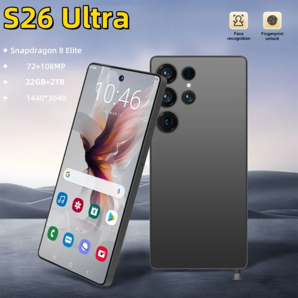 2025 NEW S26 Ultra Smartphone Original 7.3 Inch Celulares Android Moblie Phones Unlocked 5G Dual Sim Global Version CellPhones – Image 5