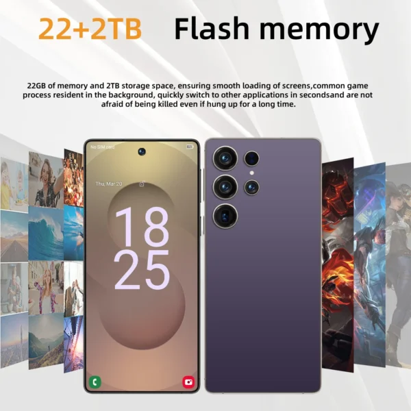 2025 NEW S26 Ultra Smartphone Original 7.3 Inch Celulares Android Moblie Phones Unlocked 5G Dual Sim Global Version CellPhones – Image 13