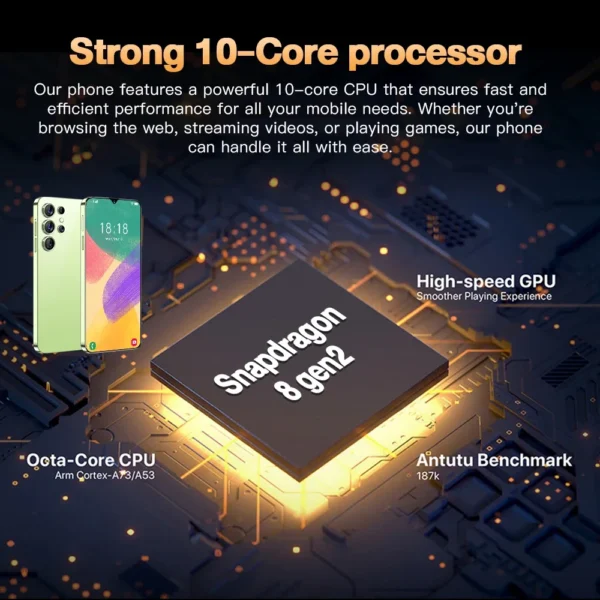 Mobile Phones S25 Ultra 7.3 HD Screen Smart Phone Original 22G+2T 5G Dual Sim Celulares Android Unlocked 108MP 7800mAh S24 Ultra – Image 19