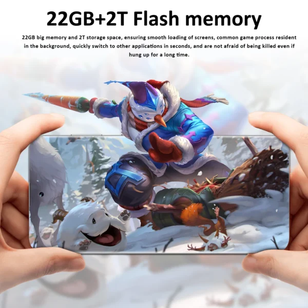 Global Version S25+ Ultra Smartphone Qualcomm8 Gen2 8800mAh Large Battery 7.3" 120Hz HD+ Display 108MP Camera Cellphone Celular – Image 11