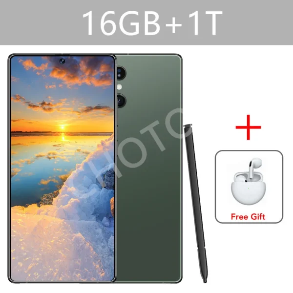 New SMS 25 Ultra Smartphone Original Android 7.3HD Cell Phone Snapdragon 8 Gen3 Dual SIM Cellphones 4G 5G Unlocked Mobile Phones – Image 17
