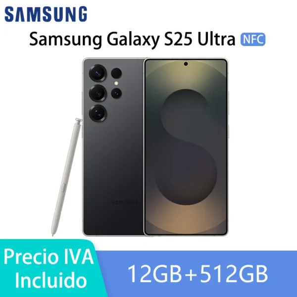 Samsung Galaxy S25 Ultra 5G NFC,Smartphones,Dynamic AMOLED 2X,120 Hz,200 MP Camera,5000 mAh battery