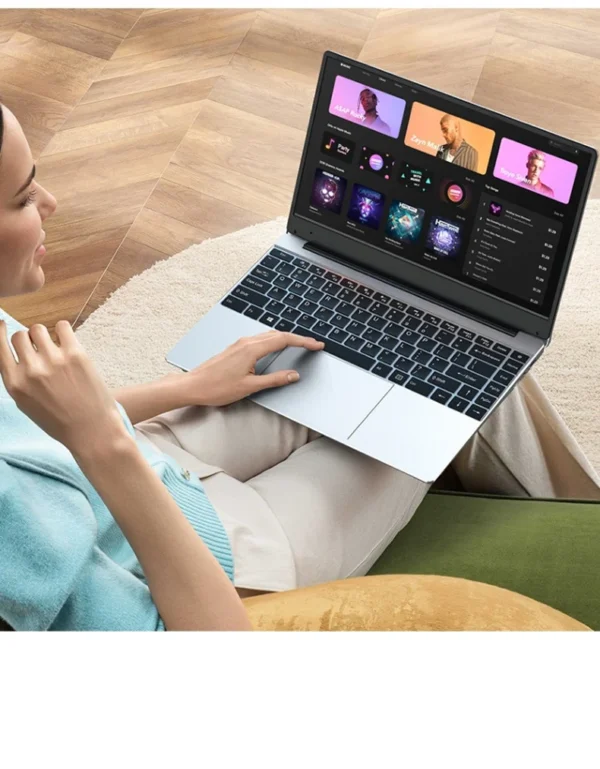 New 14 inch Slim Cheap Notebook Laptop 12GB RAM 1TB/512GB/256GB SSD Windows 10 Quad Core School Netbook Laptops – Image 21