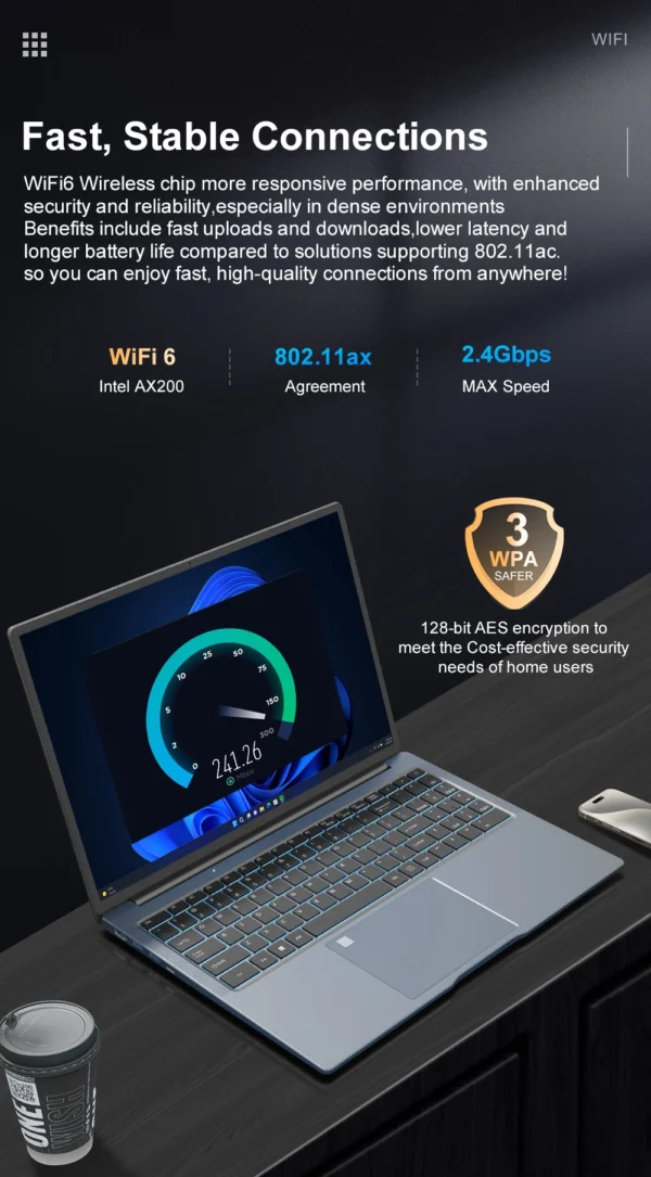 Laptop 16 inch 2.5K 120Hz Intel Core i9-12900HK WiFi 6 32GB RAM 1TB SSD Laptop Windows 11 pro Notebook Office Computer – Image 19