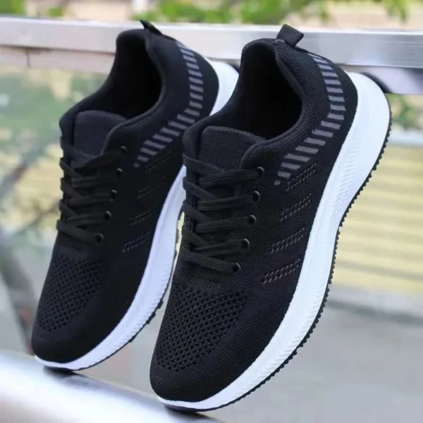 Chaussures décontractées pour homme – Baskets slip-on tendance, respirantes – Idéales pour la course, la marche, l'entraînement et le tennis