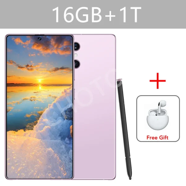 New SMS 25 Ultra Smartphone Original Android 7.3HD Cell Phone Snapdragon 8 Gen3 Dual SIM Cellphones 4G 5G Unlocked Mobile Phones – Image 7