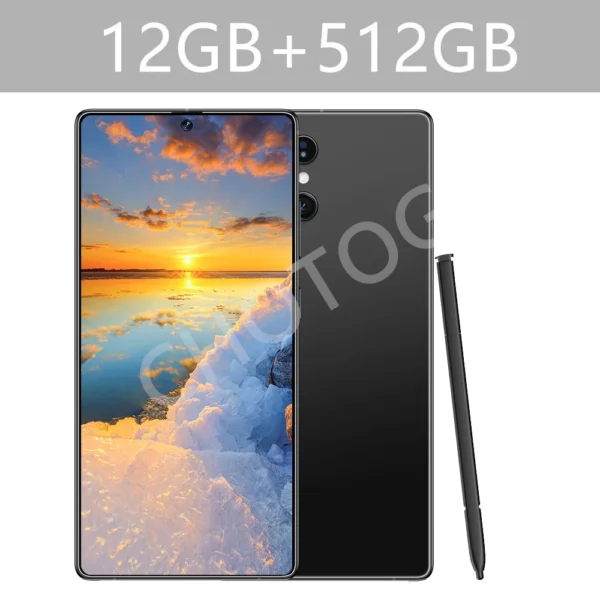 New SMS 25 Ultra Smartphone Original Android 7.3HD Cell Phone Snapdragon 8 Gen3 Dual SIM Cellphones 4G 5G Unlocked Mobile Phones – Image 22