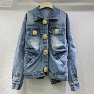Solid Slimming Spliced Buttons Fashion Jackets for Women Lapel Long Sleeves Patchwork Folds High Street Coat Female New