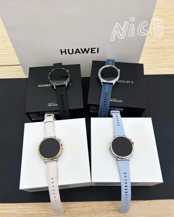 Global Version HUAWEI WATCH GT 5 Smartwatch AMOLED Screen 41mm/46mm Buit-in Map Replay Message Compatible with iOS and Android – Image 12