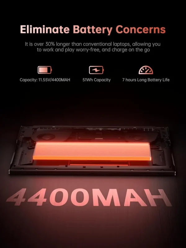 ACEMAGIC Gaming Laptop Computer 16 Inch FHD Display AMD Ryzen 7 6800H Processor 16GB RAM DDR5 4800MHz 512GB SSD Gaming Notebook – Image 10
