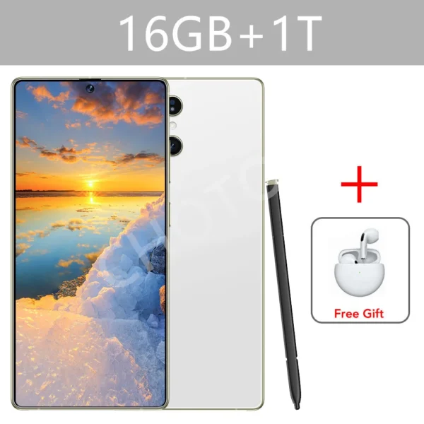 New SMS 25 Ultra Smartphone Original Android 7.3HD Cell Phone Snapdragon 8 Gen3 Dual SIM Cellphones 4G 5G Unlocked Mobile Phones – Image 16