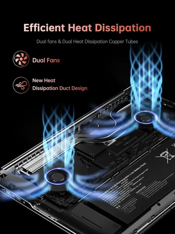 ACEMAGIC Gaming Laptop Computer 16 Inch FHD Display AMD Ryzen 7 6800H Processor 16GB RAM DDR5 4800MHz 512GB SSD Gaming Notebook – Image 14