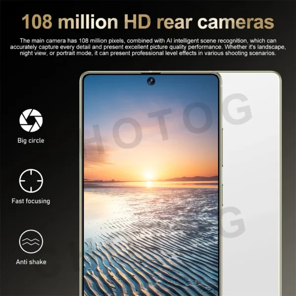 New SMS 25 Ultra Smartphone Original Android 7.3HD Cell Phone Snapdragon 8 Gen3 Dual SIM Cellphones 4G 5G Unlocked Mobile Phones – Image 26
