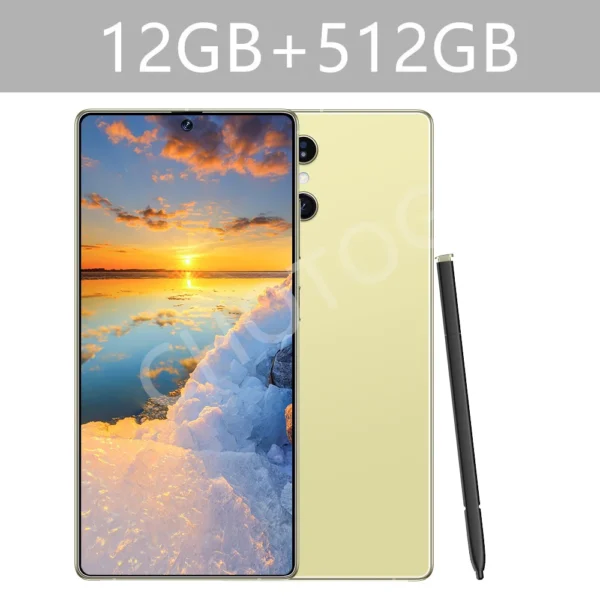 New SMS 25 Ultra Smartphone Original Android 7.3HD Cell Phone Snapdragon 8 Gen3 Dual SIM Cellphones 4G 5G Unlocked Mobile Phones – Image 20