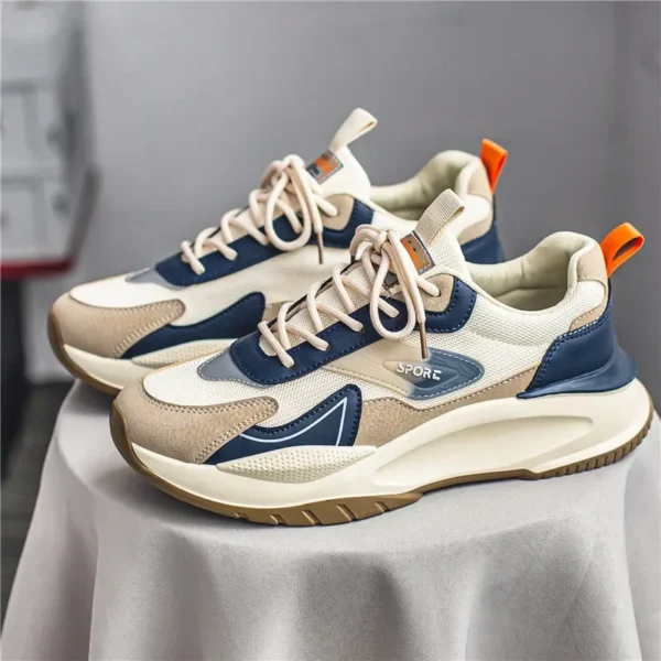 Trend Casual Sport Shoes For Men Breathable Running Sneakers Male Punk Platform Walking Shoes Street Style Men’s Sneakers Roman – Image 2