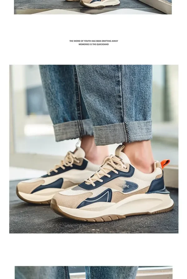 Trend Casual Sport Shoes For Men Breathable Running Sneakers Male Punk Platform Walking Shoes Street Style Men’s Sneakers Roman – Image 20