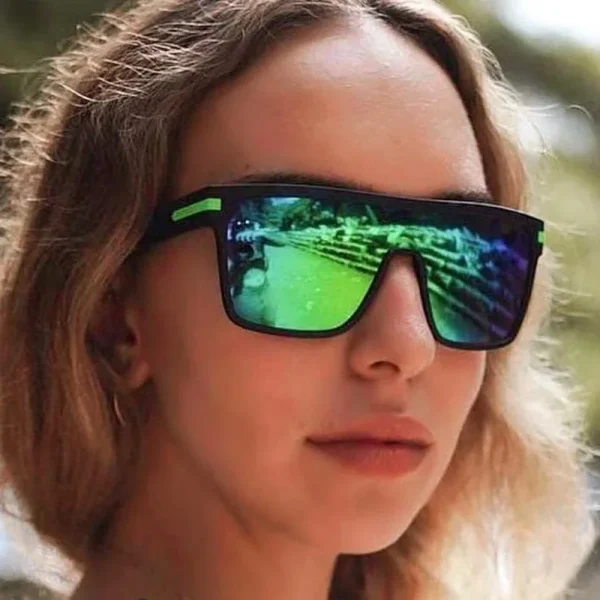 CRIXALIS Fashion Polarized Sunglasses For Men Square Oversized Anti Glare Driver Mirror Sun Glasses Women UV400 Goggles Male – Image 31
