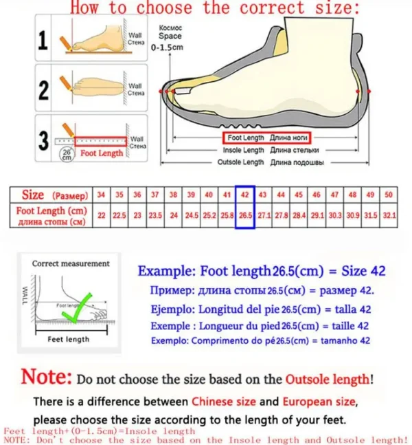Trend Casual Sport Shoes For Men Breathable Running Sneakers Male Punk Platform Walking Shoes Street Style Men’s Sneakers Roman – Image 8