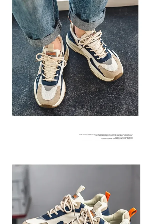 Trend Casual Sport Shoes For Men Breathable Running Sneakers Male Punk Platform Walking Shoes Street Style Men’s Sneakers Roman – Image 21