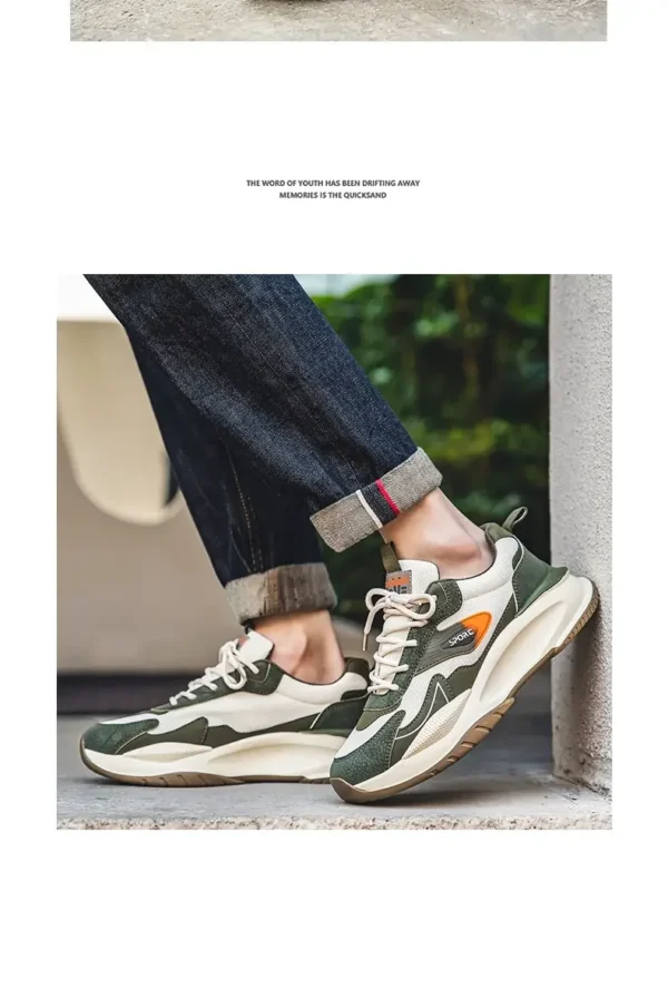 Trend Casual Sport Shoes For Men Breathable Running Sneakers Male Punk Platform Walking Shoes Street Style Men’s Sneakers Roman – Image 15